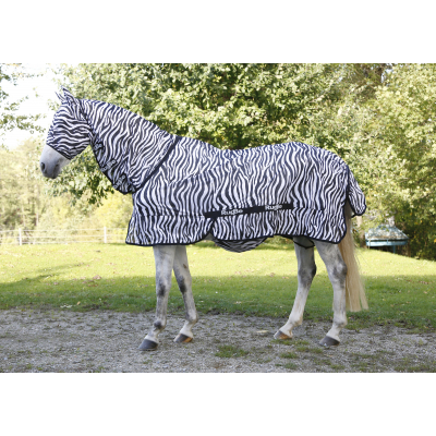 Covalliero RugBe Zebra légytakaró has- és nyakrésszel