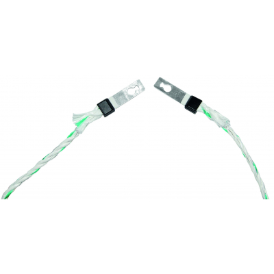 Litzclip® biztonsági kapocs villanypásztor vezetékhez - nemesacél