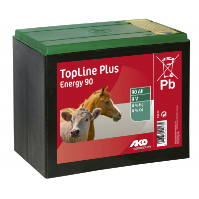 AKO TopLine Plus cink-levegő 9 Voltos szárazelem villanypásztor készülékhez
