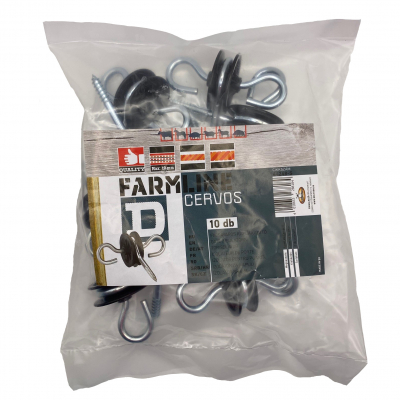 FarmLine Cervos D facsavaros villanypásztor kapuakasztó - 10 db/csomag