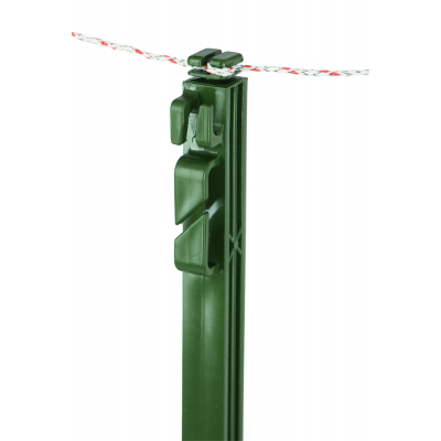 AKO kengyeltaposós műanyag villanypásztor karó - zöld, 114 cm, 5 db/cs