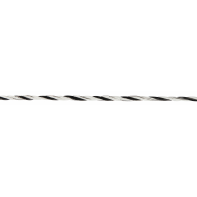 AKO TopLine vezeték -  fehér/fekete, 400 m, 6x0,25 mm TriCond