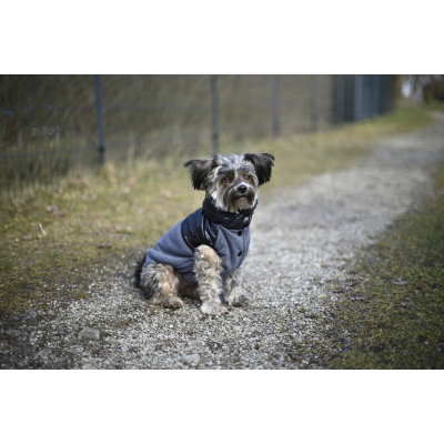 Quebec kutyakabát - szürke/fekete